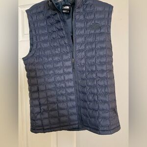 The North Face Navy Quilted Vest